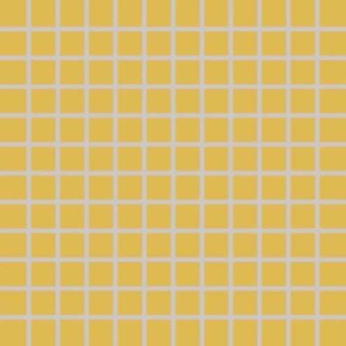 Мозаика Rako Pool GDM02142 (2,5x2,5), цвет жёлтый, поверхность матовая, квадрат, 300x300