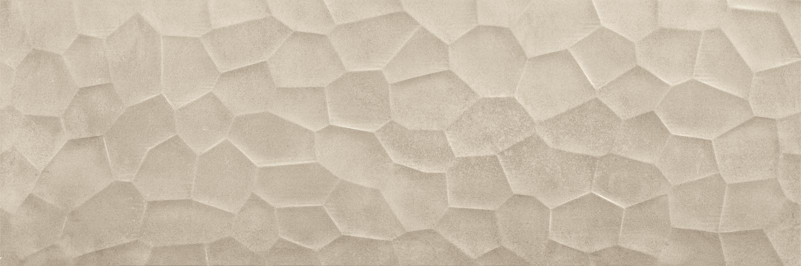 Керамическая плитка Ragno Terracruda Sabbia Strruttura Arte 3D R6ZQ, цвет бежевый, поверхность матовая 3d (объёмная), прямоугольник, 400x1200