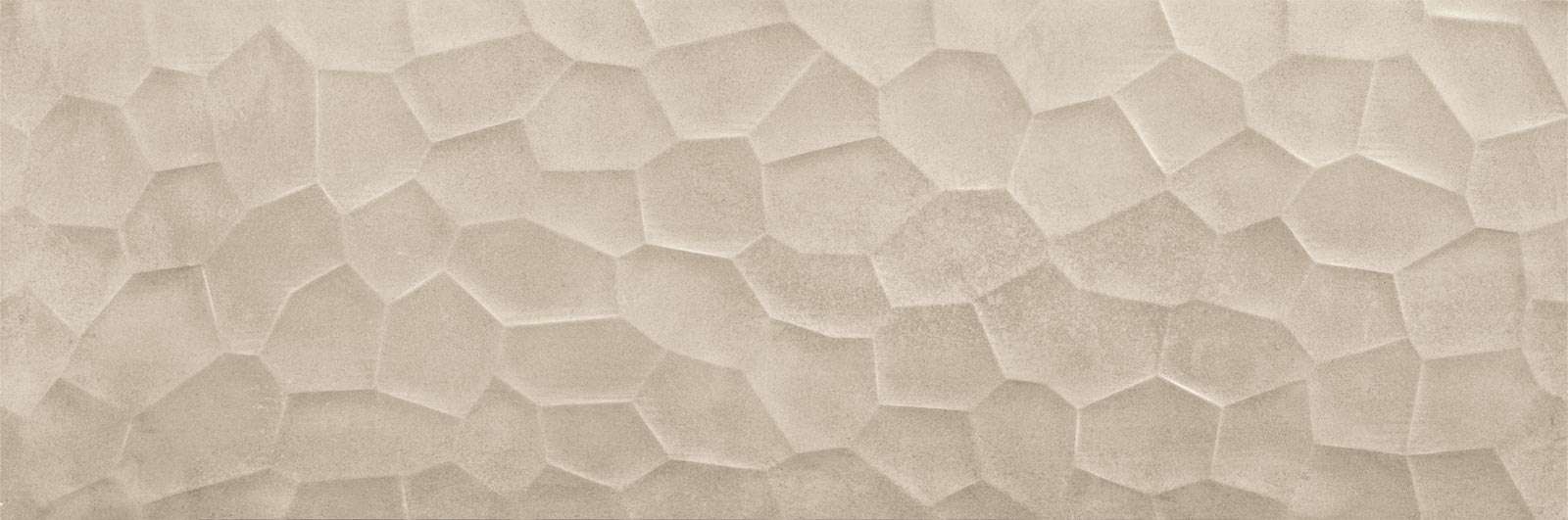 Керамическая плитка Ragno Terracruda Sabbia Strruttura Arte 3D R6ZQ, цвет бежевый, поверхность матовая 3d (объёмная), прямоугольник, 400x1200