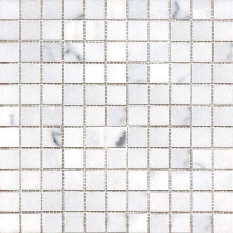 Мозаика Baldocer Riverdale Mosaic, цвет белый, поверхность матовая, квадрат, 315x315