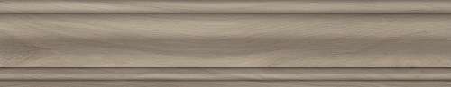 Бордюры Kerama Marazzi Монтиони Плинтус Коричневый Светлый Матовый SG5269\BTG, цвет коричневый, поверхность матовая, прямоугольник, 80x396