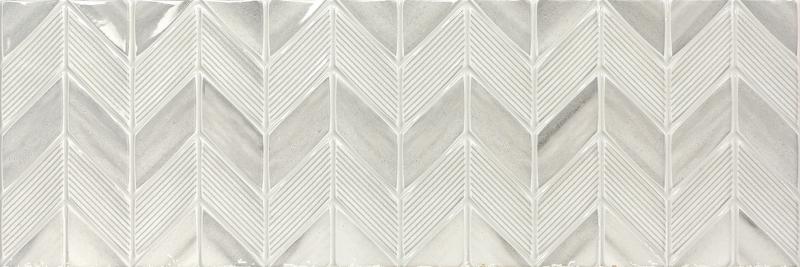 Керамическая плитка Baldocer Riverdale Aden Ash rect, цвет серый, поверхность глянцевая, прямоугольник, 300x900