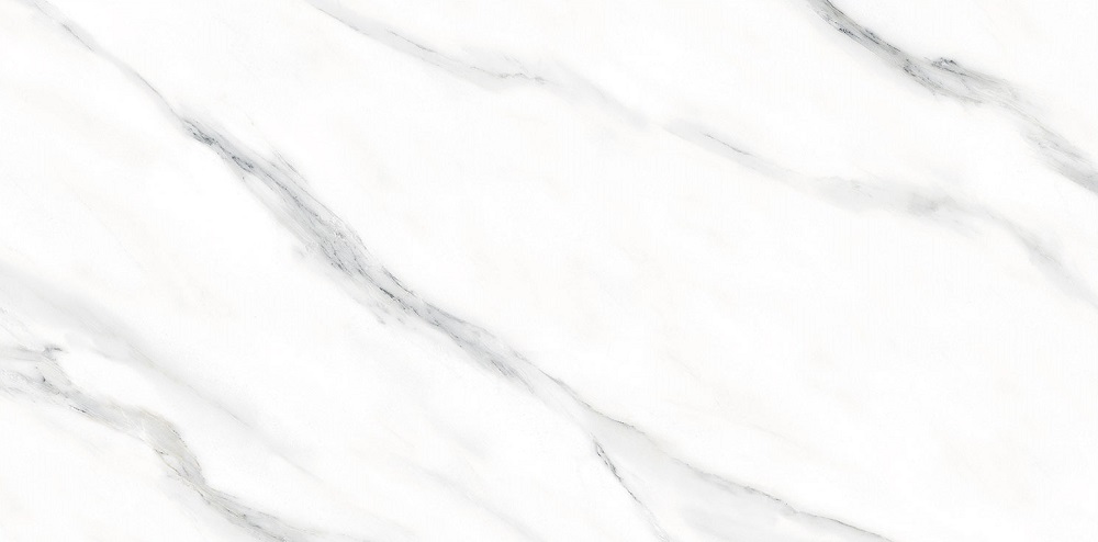Керамогранит Eurotile Madison 240 MDO1WT, цвет белый серый, поверхность полированная, прямоугольник, 600x1200