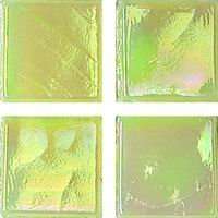 Мозаика JNJ Mosaic Ice Jade IB76, цвет жёлтый, поверхность глянцевая, квадрат, 150x150