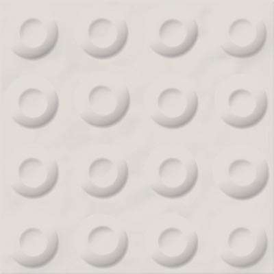 Декоративные элементы Vives Berta Picos Blanco-M, цвет белый, поверхность матовая рельефная, квадрат, 200x200