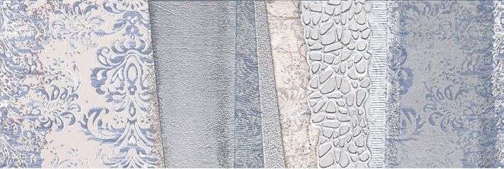 Декоративные элементы Нефрит керамика Темари 04-01-1-17-05-06-1117-2, цвет серый, поверхность матовая, прямоугольник, 200x600