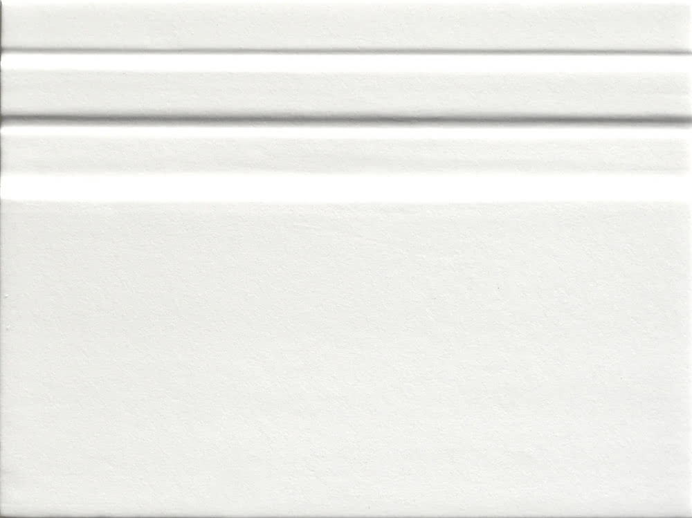 Бордюры Ascot New England Bianco Alzata EG10A, цвет белый, поверхность матовая, прямоугольник, 250x333