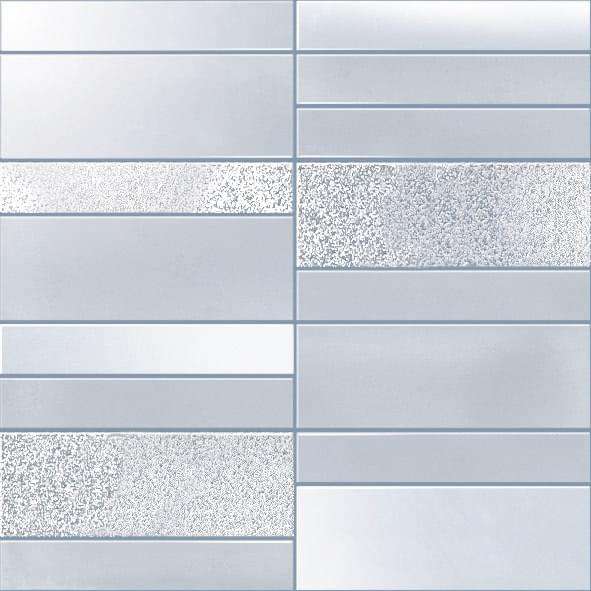 Керамическая плитка Ibero Intuition Sky Mosaico, цвет голубой, поверхность глянцевая, квадрат, 300x300