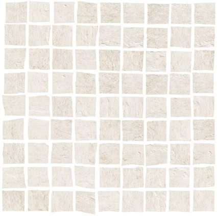 Мозаика Love Tiles Mosaic Urban City White, цвет белый, поверхность матовая, квадрат, 300x300