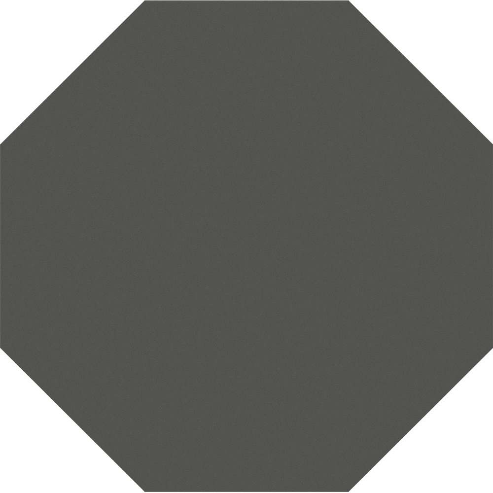 Керамогранит Kerama Marazzi Агуста серый темный натуральный SG244800N, цвет серый, поверхность натуральная, восьмиугольник, 240x240