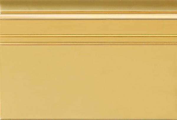 Бордюры Atlantic Tiles Nieve Brillo Zocalo Oro, цвет жёлтый, поверхность матовая, прямоугольник, 200x295