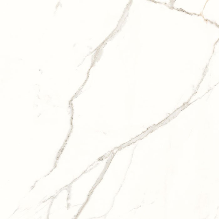 Керамогранит Panaria Trilogy Calacatta White Lux PLS PZ8TYX0, цвет белый, поверхность полированная, квадрат, 1000x1000