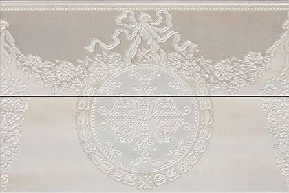 Панно Atlantic Tiles Sugar Decor Romulo Oro Set (2), цвет серый, поверхность матовая, прямоугольник, 400x600