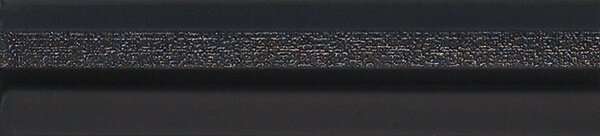 Бордюры Settecento Park Avenue Liner Black, цвет чёрный, поверхность глазурованная, прямоугольник, 50x240