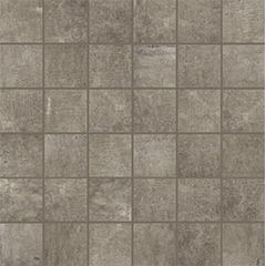 Мозаика Rex Matieres Gris Mosaico 755932, цвет серый, поверхность матовая, квадрат, 300x300