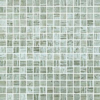 Мозаика MO.DA Attica Pro Mosaico Gesatto Grigio (1,8x1,8) Lev, цвет серый, поверхность полированная, квадрат, 300x300
