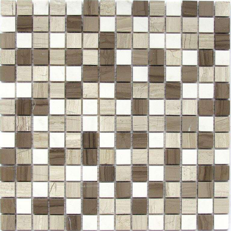 Мозаика Bonaparte Bonaparte Alamosa-20 Pol, цвет бежевый, поверхность глянцевая, квадрат, 305x305