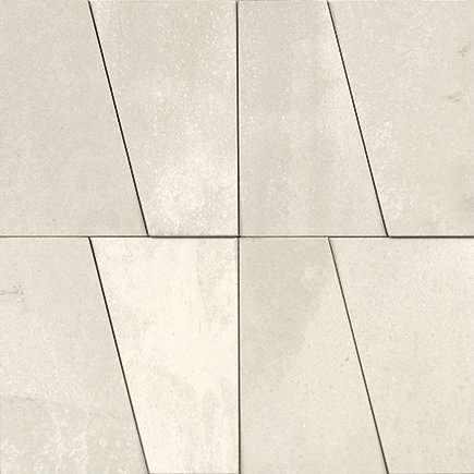 Мозаика Apavisa Nanoarea White Bag Brick, цвет белый, поверхность матовая, квадрат, 300x300