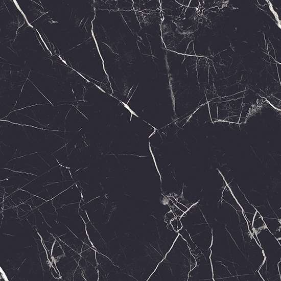 Керамогранит Fioranese Marmorea Port Laurent Lev, цвет чёрный, поверхность полированная, квадрат, 600x600