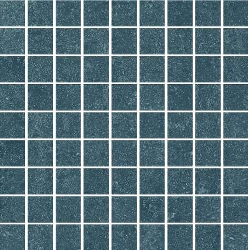 Мозаика Grasaro Travertino G-470/PR/m01, цвет синий, поверхность полированная, квадрат, 300x300