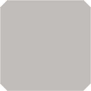 Керамическая плитка Grazia Retro Ottagono Silver OTT600, цвет серый, поверхность матовая, восьмиугольник, 300x300