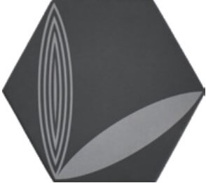 Керамогранит Heralgi Oslo Jera Black, цвет чёрный, поверхность матовая, прямоугольник, 173x200