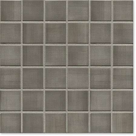 Мозаика Jasba 6547H Highlands Peat Grey, цвет серый, поверхность матовая, квадрат, 316x316