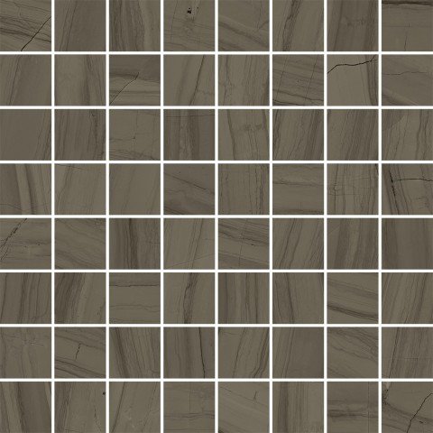 Мозаика Italon Charme Advance Elegant Mosaico Lux 610110000765, цвет коричневый, поверхность полированная, квадрат, 292x292