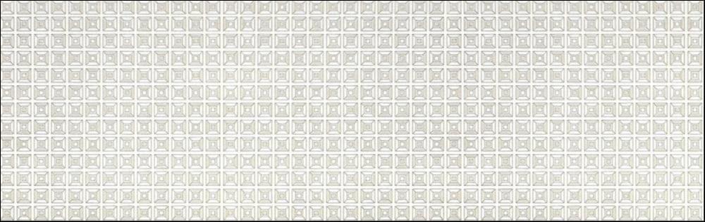 Декоративные элементы Grespania Gala Elisa Blanco, цвет белый, поверхность глянцевая, прямоугольник, 315x1000