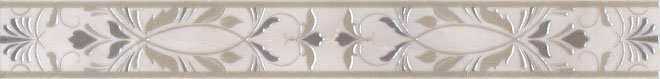 Бордюры Kerama Marazzi Бордюр Вирджилиано обрезной AR142\11101R, цвет серый, поверхность глянцевая, прямоугольник, 72x600