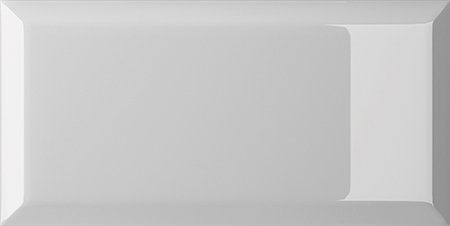 Керамическая плитка Vogue Bisello TR Argento, цвет серый, поверхность глянцевая, кабанчик, 100x200