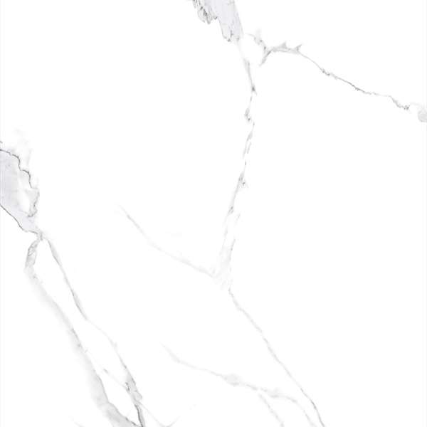 Керамогранит Decovita Calacatta Blanco Full Lappato, цвет белый, поверхность лаппатированная, квадрат, 600x600
