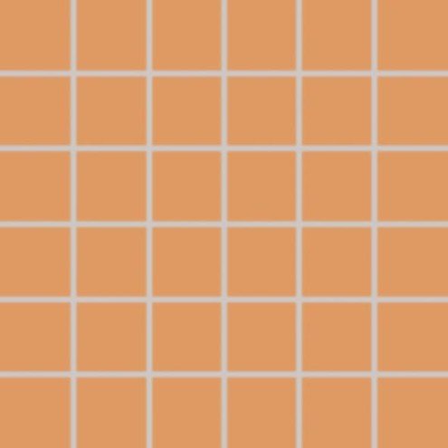 Мозаика Rako Pool GDM05150 (5x5), цвет оранжевый, поверхность матовая, квадрат, 300x300