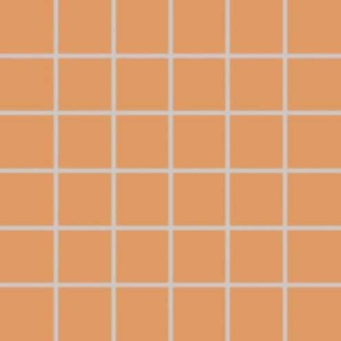 Мозаика Rako Pool GDM05150 (5x5), цвет оранжевый, поверхность матовая, квадрат, 300x300