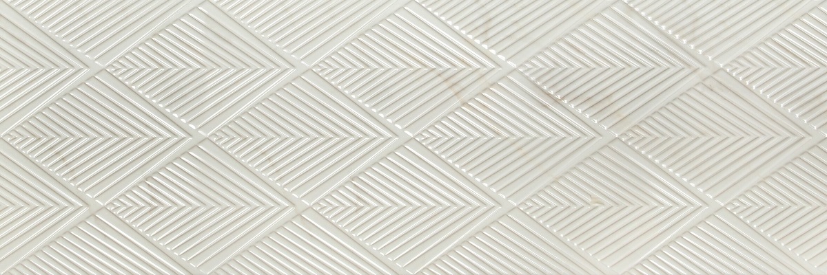 Декоративные элементы Sina Tile Elize White Rustic, цвет серый, поверхность матовая рельефная, прямоугольник, 300x900