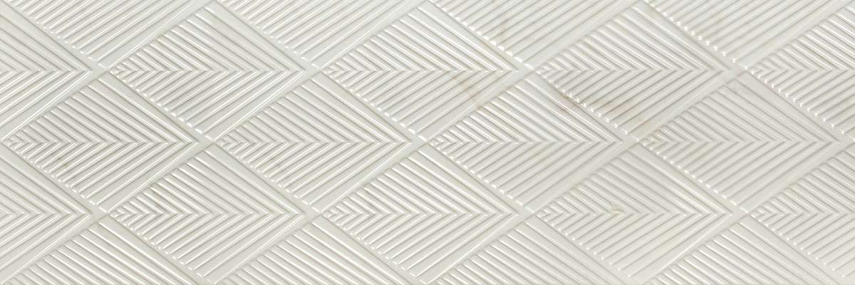 Декоративные элементы Sina Tile Elize White Rustic, цвет серый, поверхность матовая рельефная, прямоугольник, 300x900