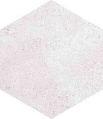 Керамогранит Vives Hexagono Rift Blanco, цвет белый, поверхность матовая, шестиугольник, 230x266