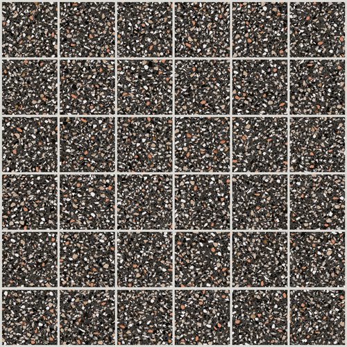 Мозаика Sant Agostino Newdeco Mosaico Dark Nat-Lev CSAMMNDD30, цвет чёрный тёмный, поверхность матовая, квадрат, 300x300
