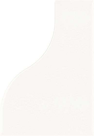 Керамическая плитка Equipe Curve White 28844, цвет белый, поверхность глянцевая, прямоугольник, 83x120