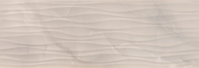 Керамическая плитка Ceracasa Olimpia Ondas Brillo Grey, цвет серый, поверхность глянцевая, прямоугольник, 250x730