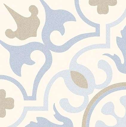 Керамогранит Vives Svenska Jolejon, цвет голубой, поверхность матовая, квадрат, 200x200