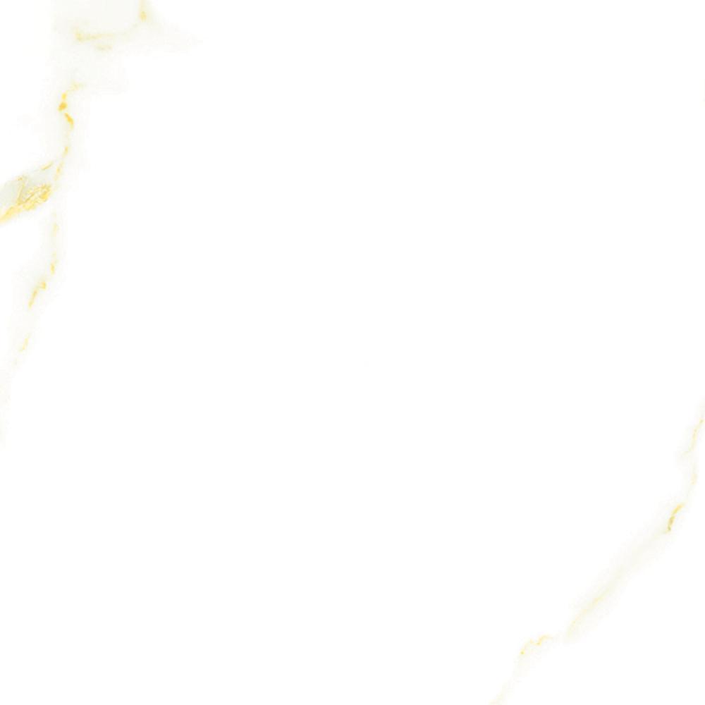 Керамогранит Laparet Golden White Statuario, цвет белый серый бежевый, поверхность полированная, квадрат, 600x600