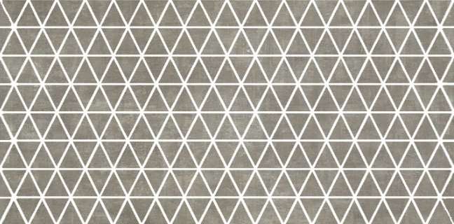 Декоративные элементы Made+39 Brush Triangolo Mud BDTM300, цвет серый, поверхность матовая, прямоугольник, 400x800