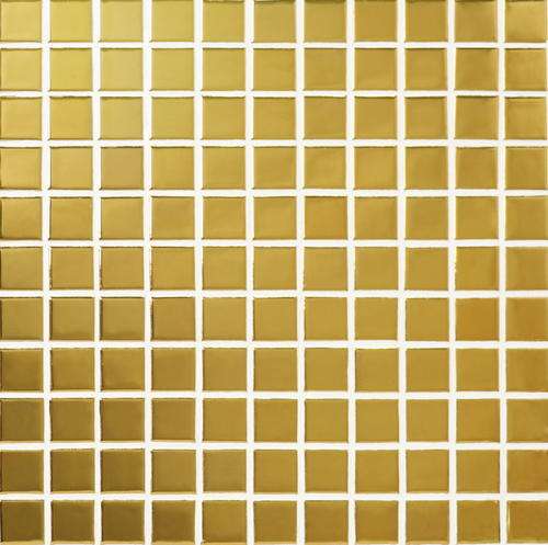 Мозаика Bonaparte Everest Gold, цвет золотой, поверхность глянцевая, квадрат, 303x303