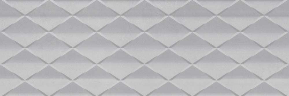 Декоративные элементы Navarti Iris RLV Icon Snow, цвет серый, поверхность матовая рельефная, прямоугольник, 300x900