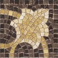 Вставки Vives Iliada Cantonera Afrodita Tabaco, цвет коричневый, поверхность полированная, квадрат, 217x217