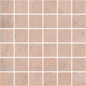Мозаика Vives Altea Mosaico Barro Antideslizante, цвет коричневый, поверхность матовая противоскользящая, квадрат, 300x300