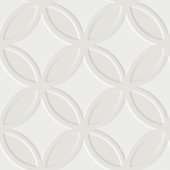 Керамогранит Tagina Etoile Blanc 7VF080E, цвет белый, поверхность глянцевая, квадрат, 100x100