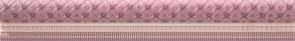 Бордюры Blau Fifth Avenue Mold. MLV, цвет розовый, поверхность глянцевая, прямоугольник, 35x250