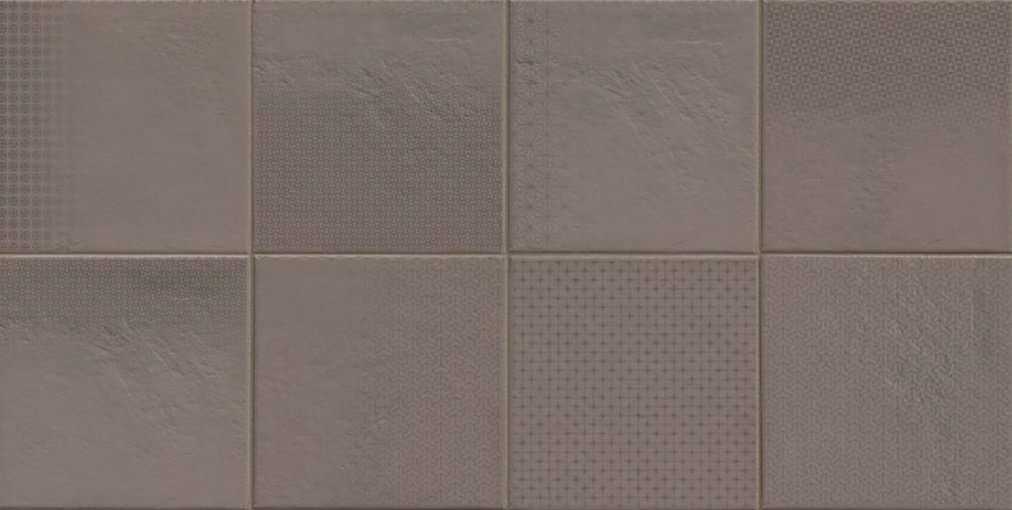Декоративные элементы Cir Mat C Dec Mud 1055455, цвет коричневый, поверхность матовая, квадрат, 200x200